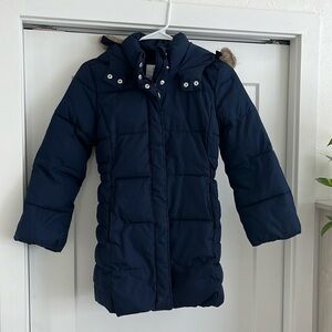 Gap Kids mid-length, hooded winter jacket